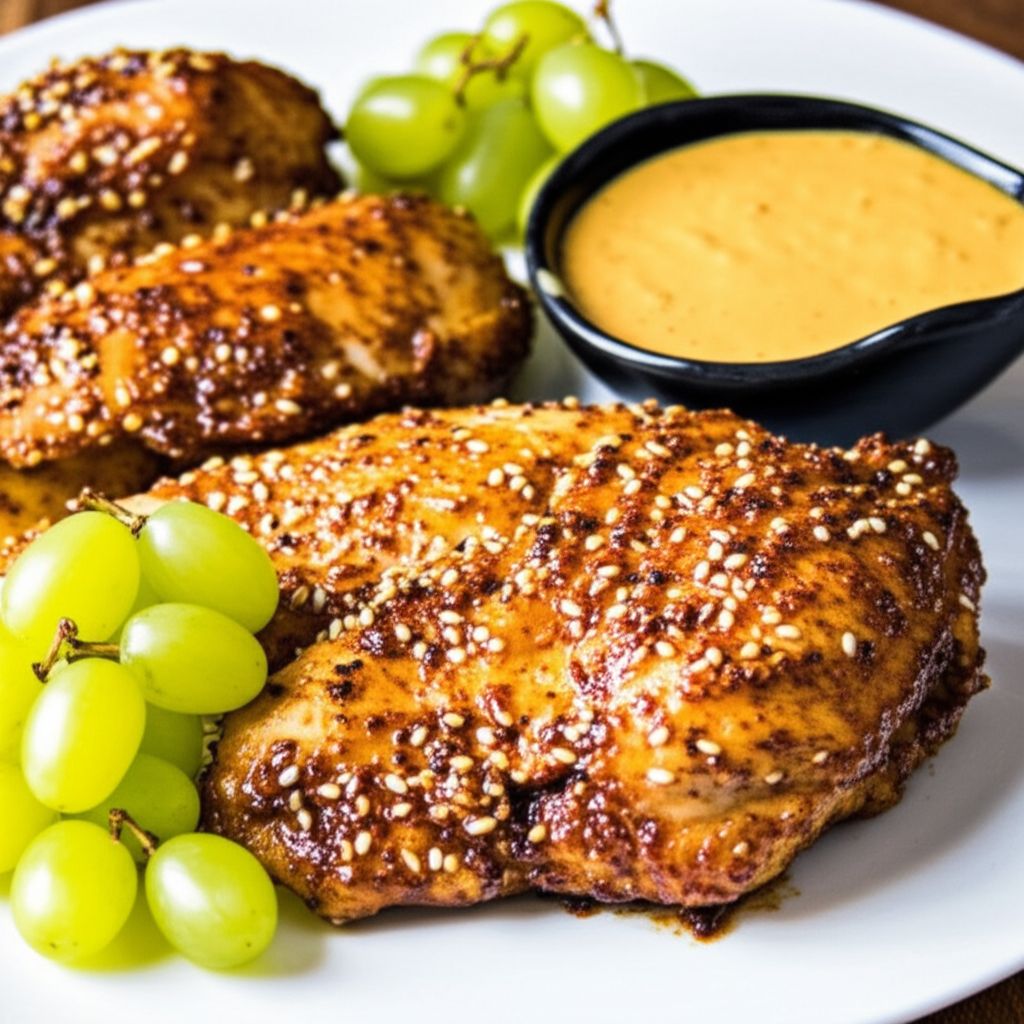 Garlic Chicken And Grapes