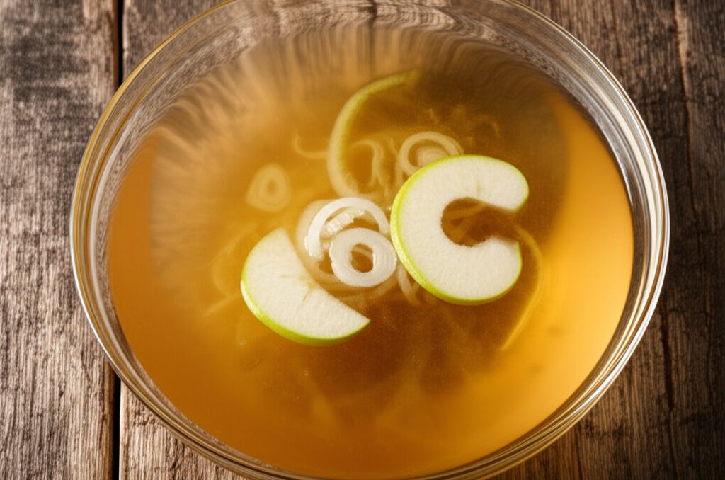 German Apple-Onion Soup