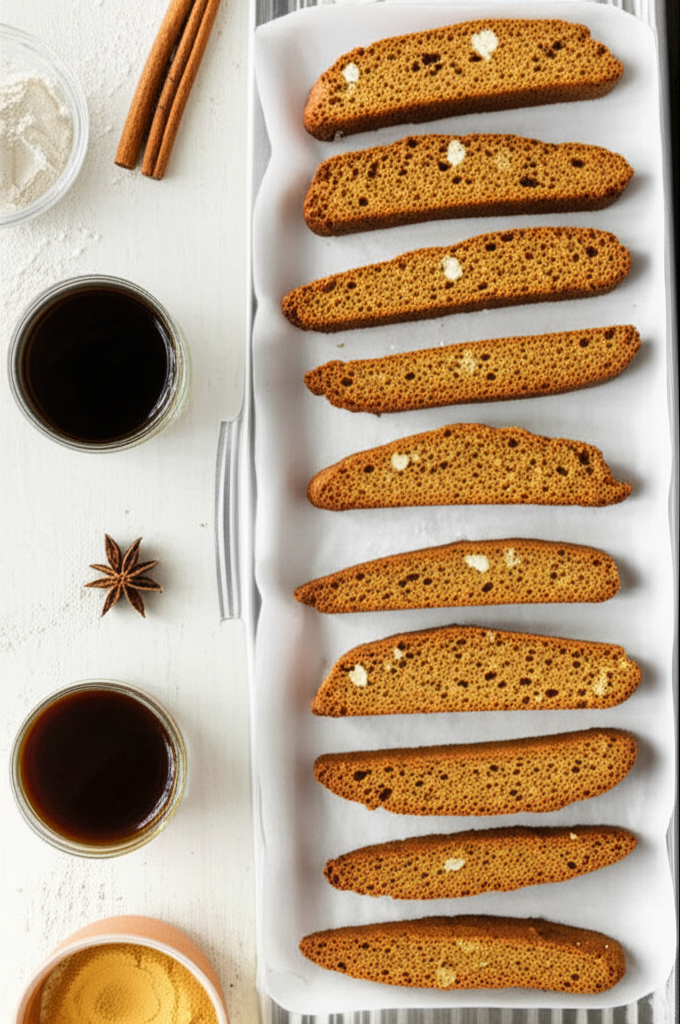 Gingerbread Biscotti