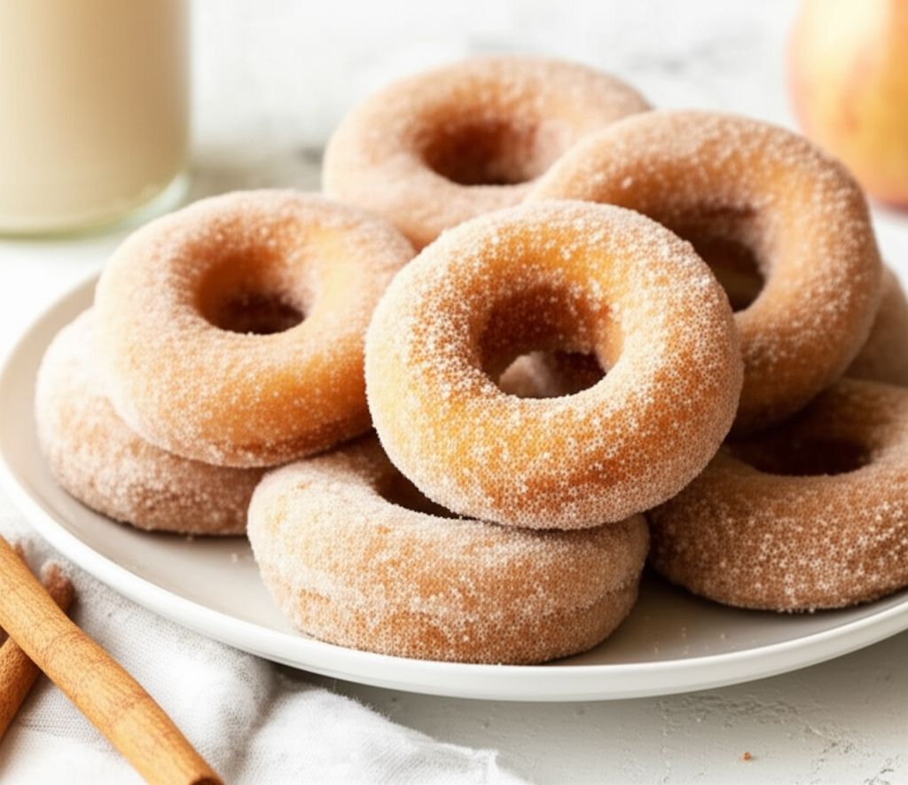 Glazed Apple Cider Donuts