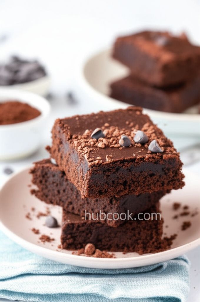 Gluten-Free Vegan Dark Chocolate Brownies