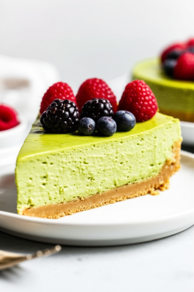 Green Tea Cheesecake