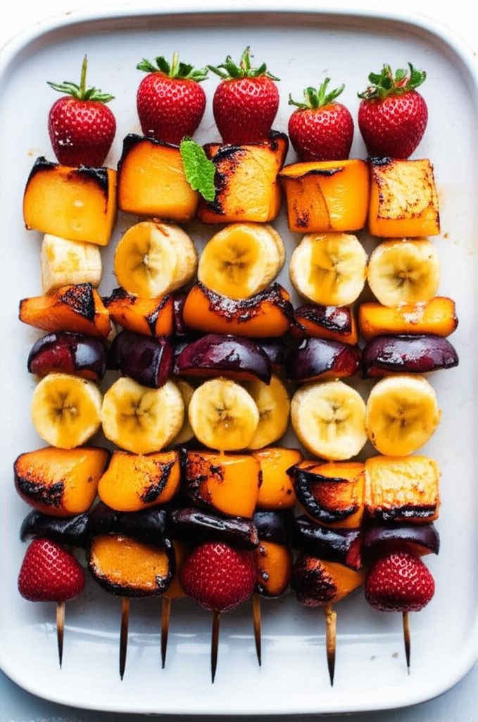 Grilled Fruit Kabobs