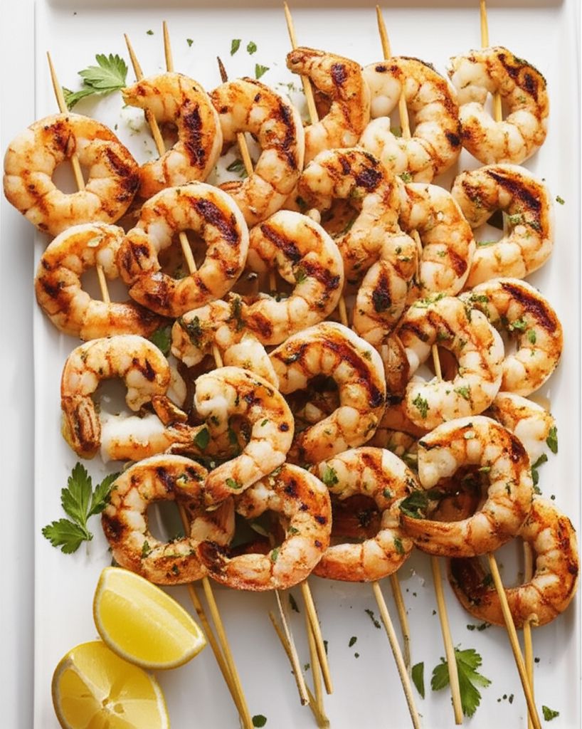 Grilled Marinated Shrimp