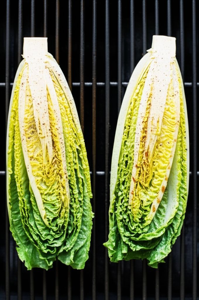 Grilled Romaine