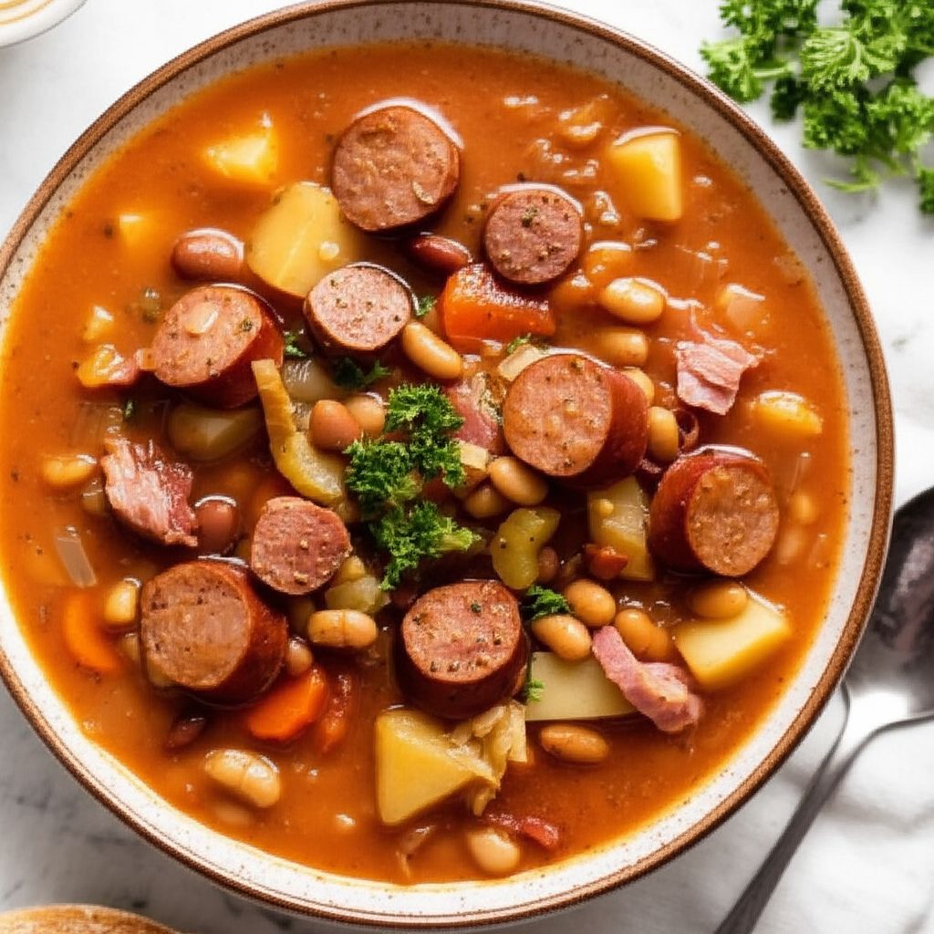 Hearty Portuguese Bean Soup