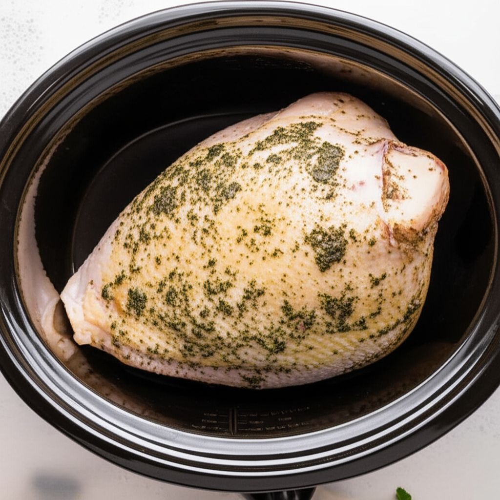 Herbed Slow Cooker Turkey Breast