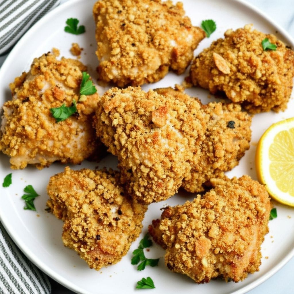 Honey Nut Dipped Chicken