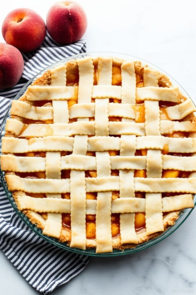 Honey Peach Pie