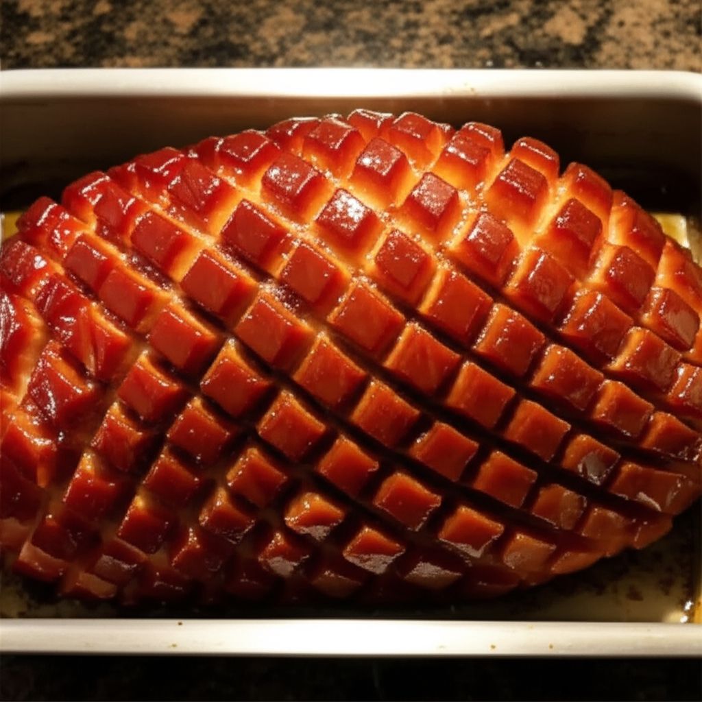Honey-Glazed Ham