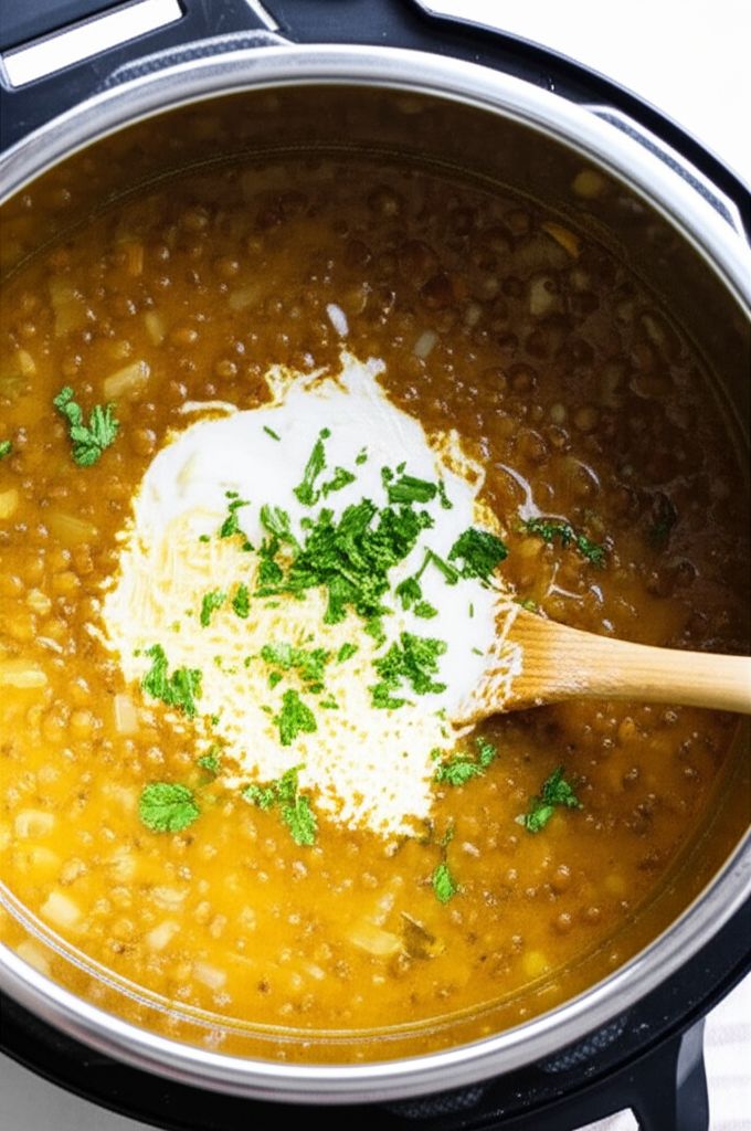 Instant Pot Lentil Soup