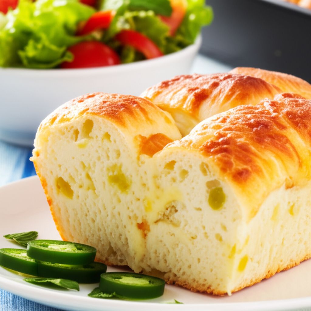 Jalapeno and Cheese Bubble Bread