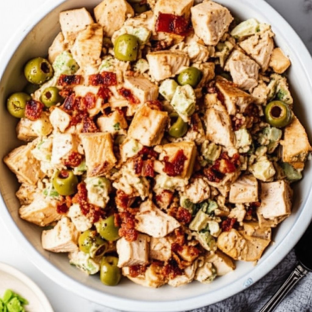 Lemon BBQ Chicken Salad