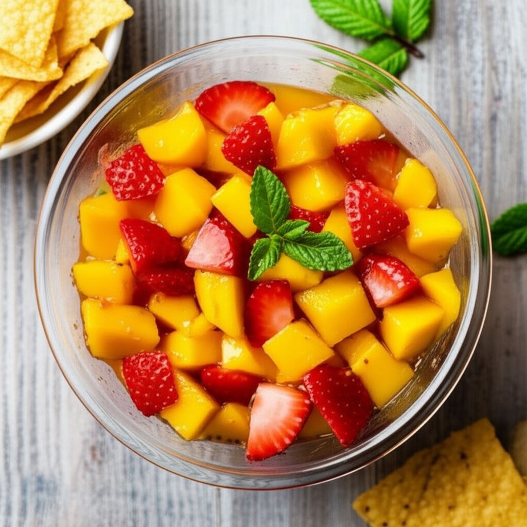 Mango Strawberry Salsa