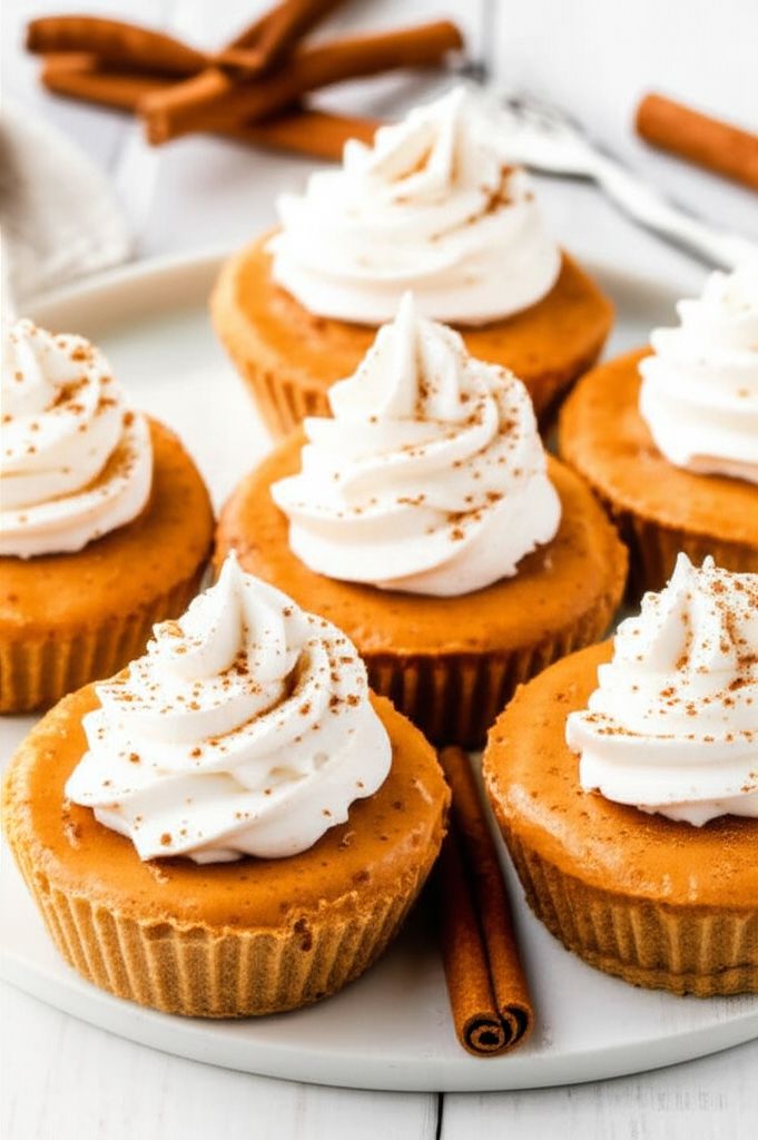 Mini Pumpkin Cheesecake