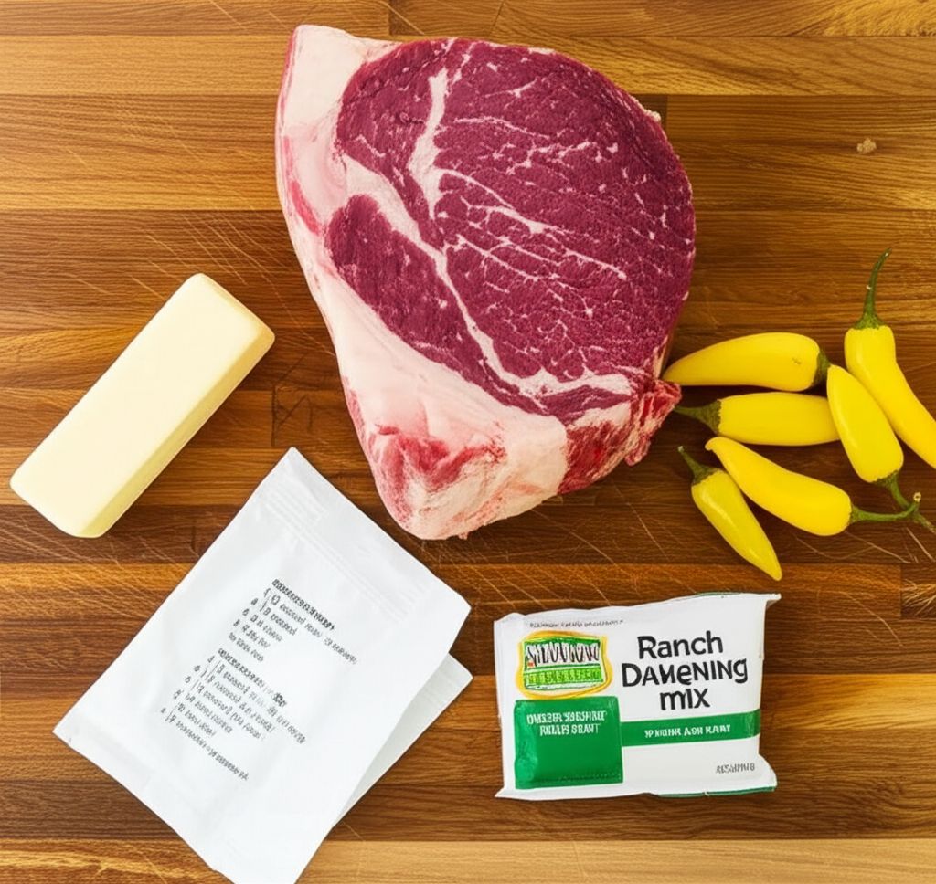 Mississippi Roast (Slow Cooker Pepperoncini Pot Roast)
