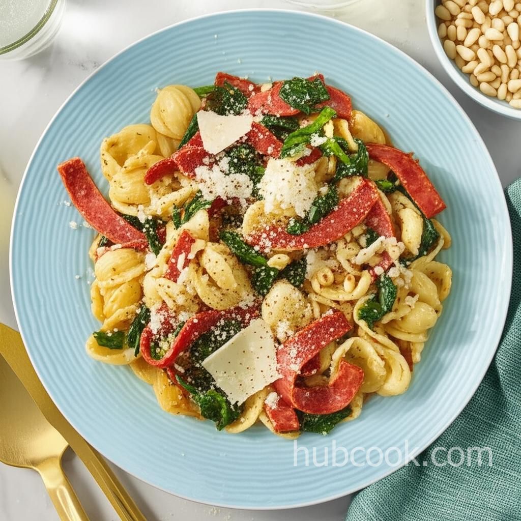 Orecchiette Pasta with Margherita® Genoa Salami