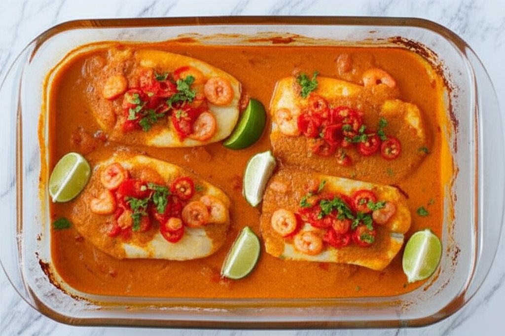 Pescado en Achiote (Mexican Fish in Annatto Sauce)