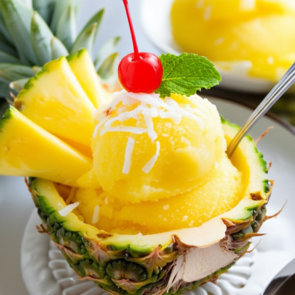 Piña Colada Sorbet