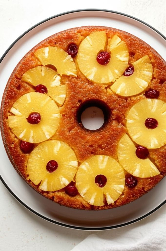 Pineapple Upside-Down Cake from Scratch