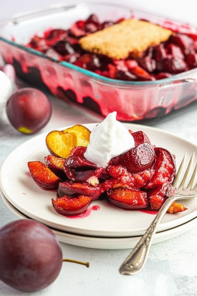 Plum Cobbler