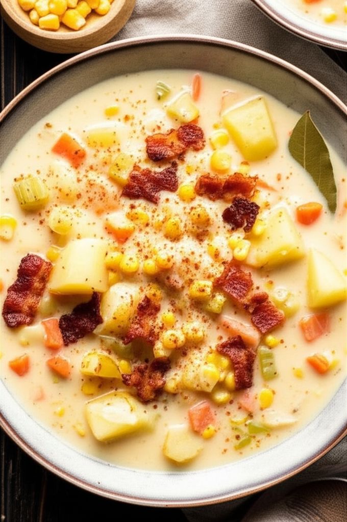 Potato, Bacon, and Corn Chowder