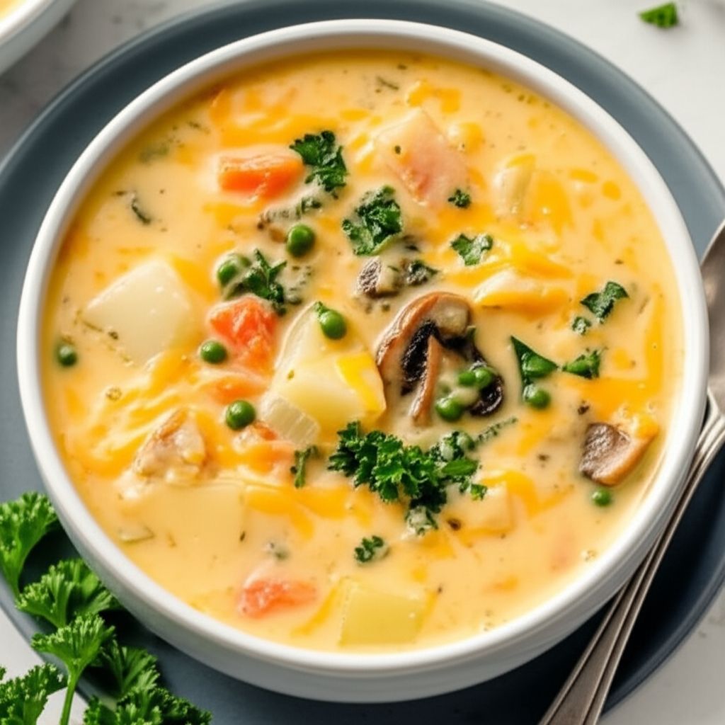Potato Cheese Calico Soup