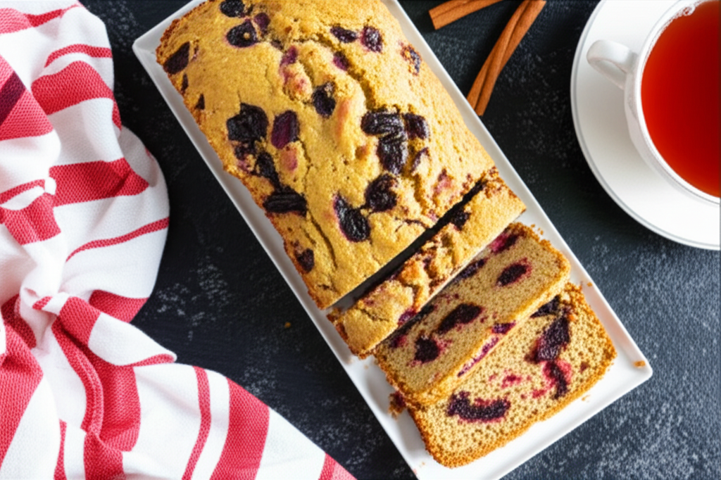 Prune Yogurt Spice Loaf