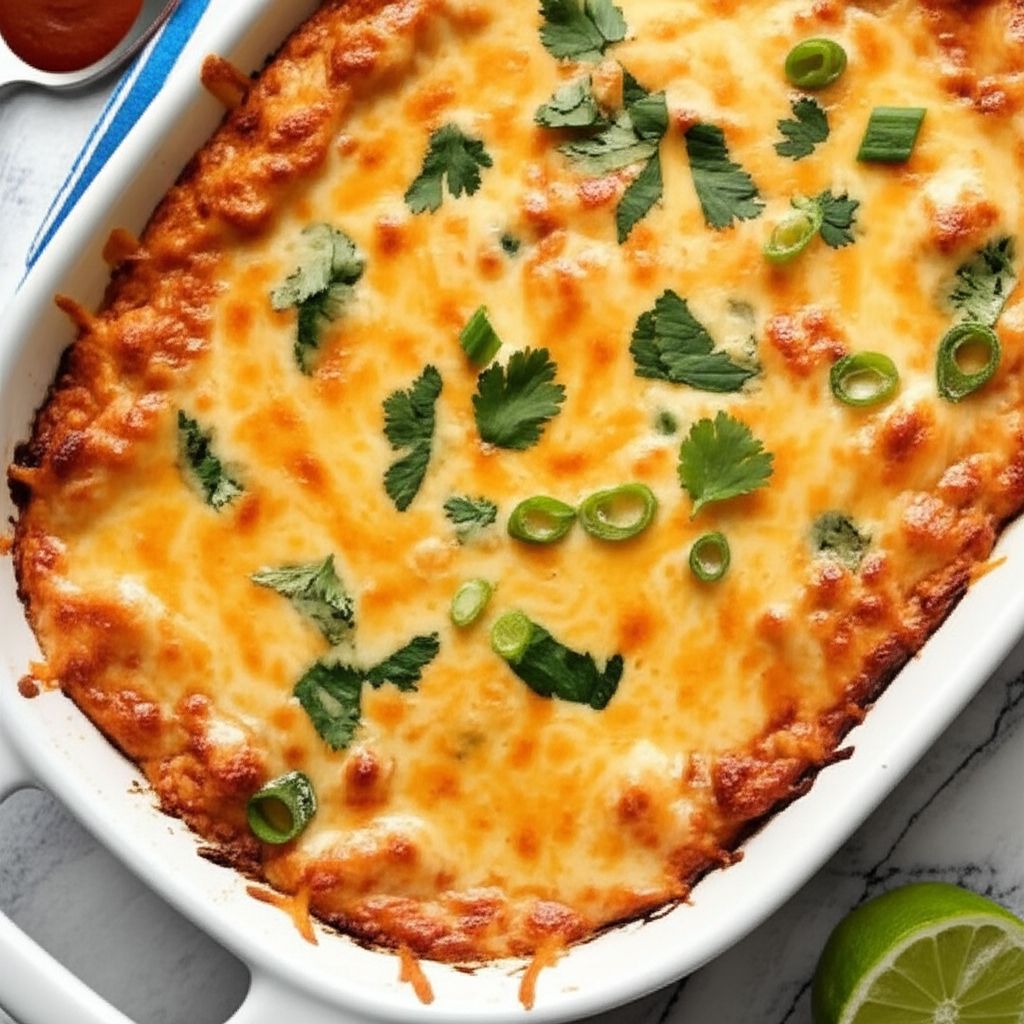 Quick and Easy Baked Buffalo Chicken Dip