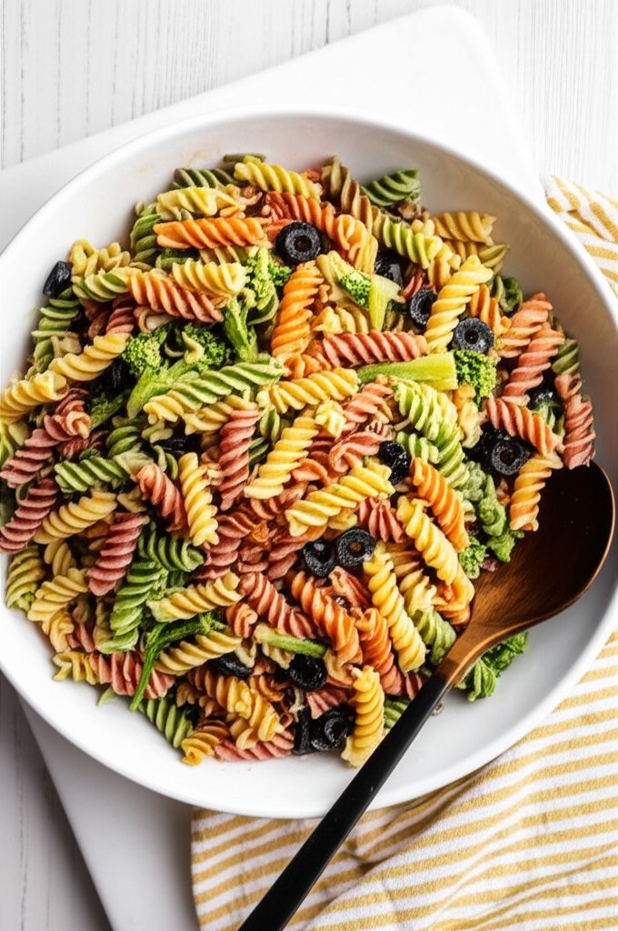 Rainbow Pasta Salad