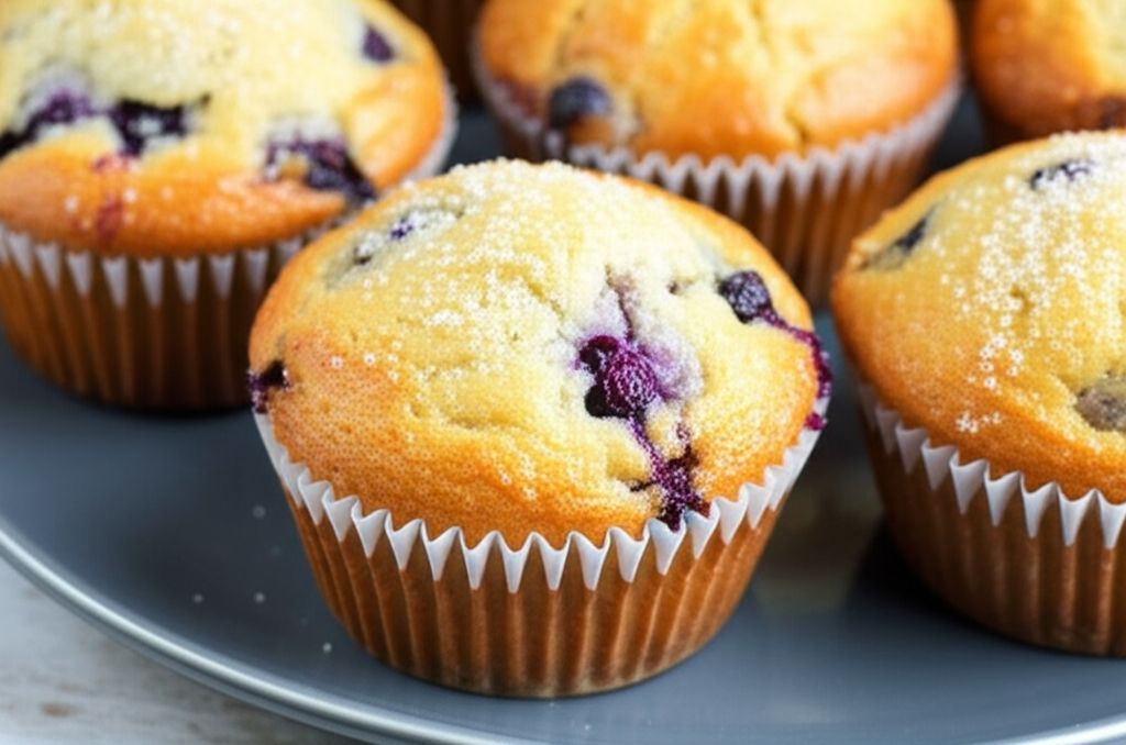 Ricotta-Blueberry Muffins