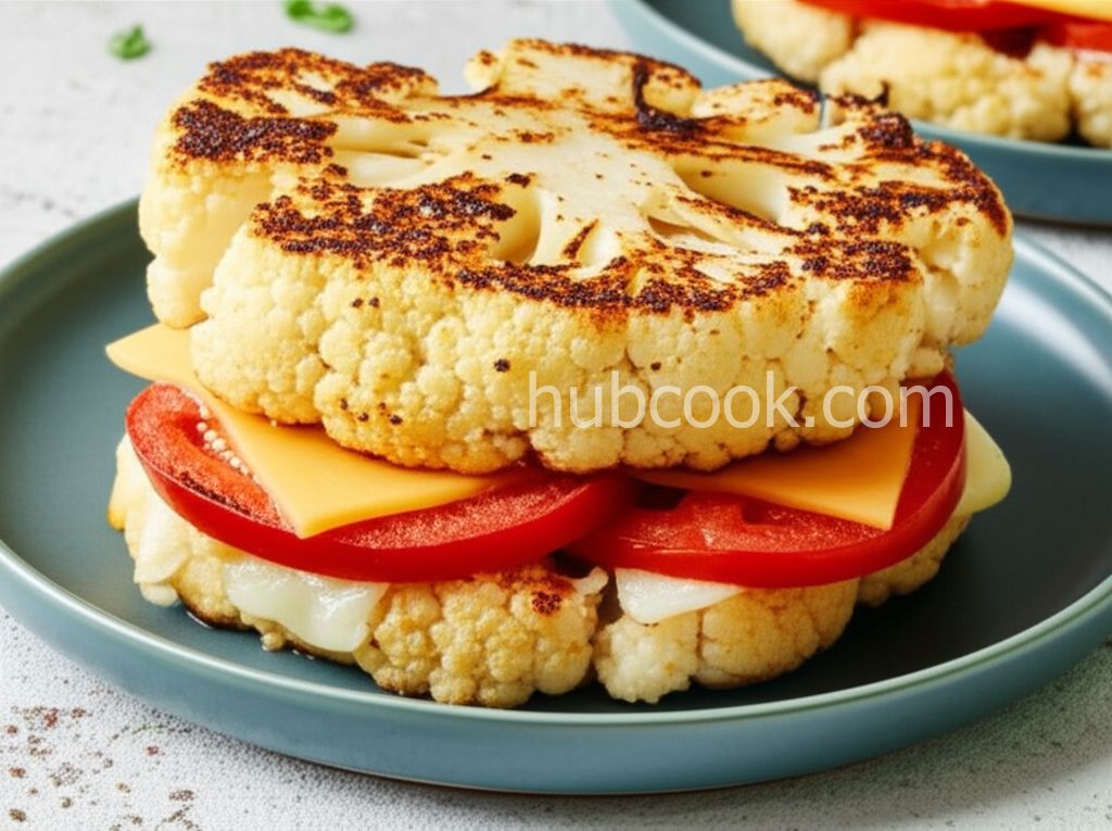 Roasted Cauliflower Grilled Cheese
