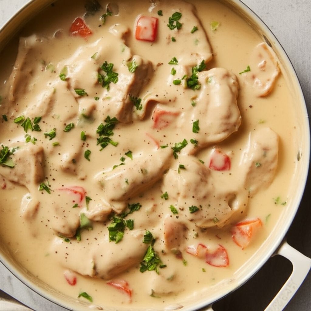 Secret Recipe Chicken Fricassee