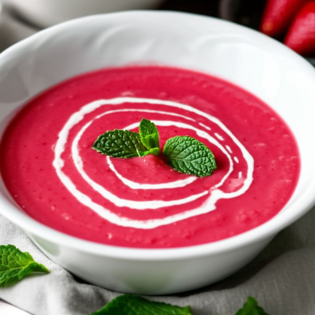 Simple Strawberry Soup