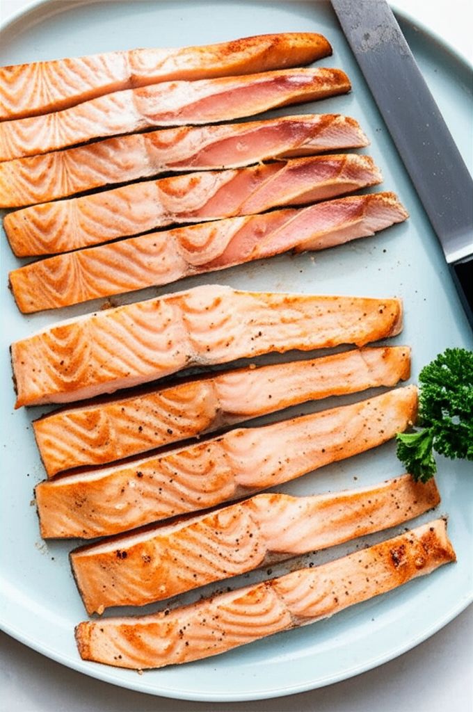 Smoky Fried Salmon