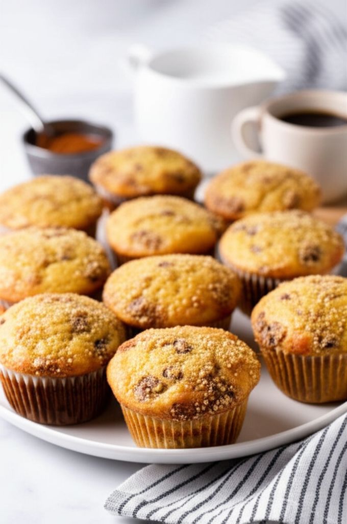 Sour Cream Coffee Cake Muffins