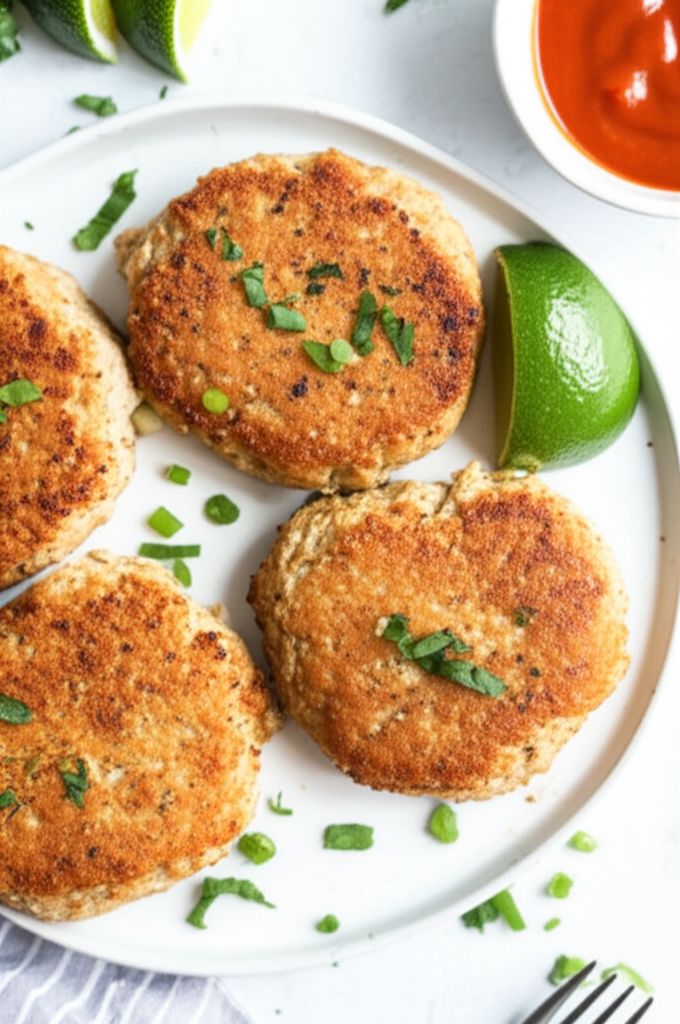 Spicy Canned Tuna Fish Cakes
