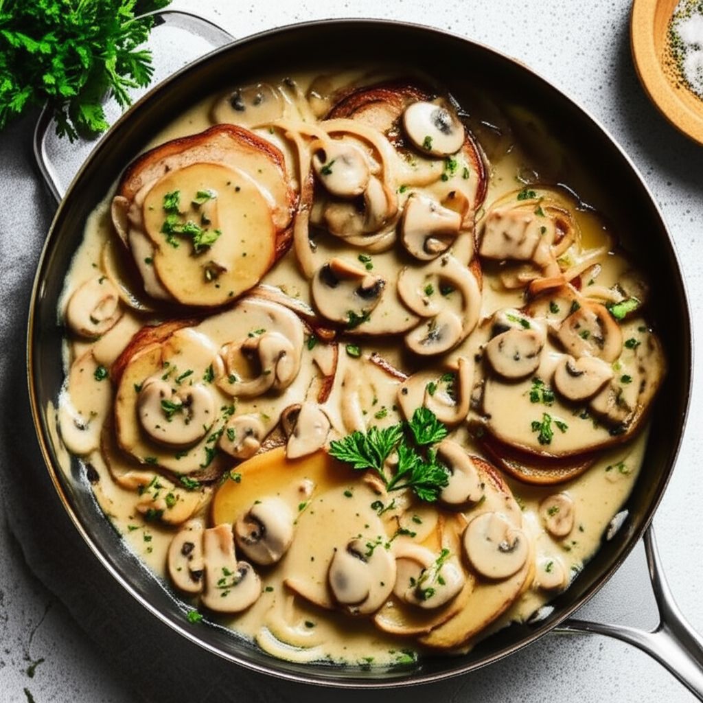 Stovetop Pork Chops and Potatoes