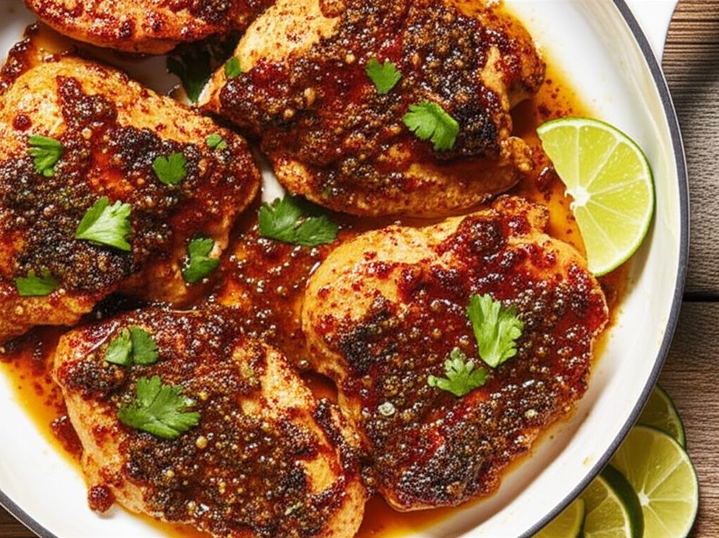 Sweet and Spicy Lime Chicken