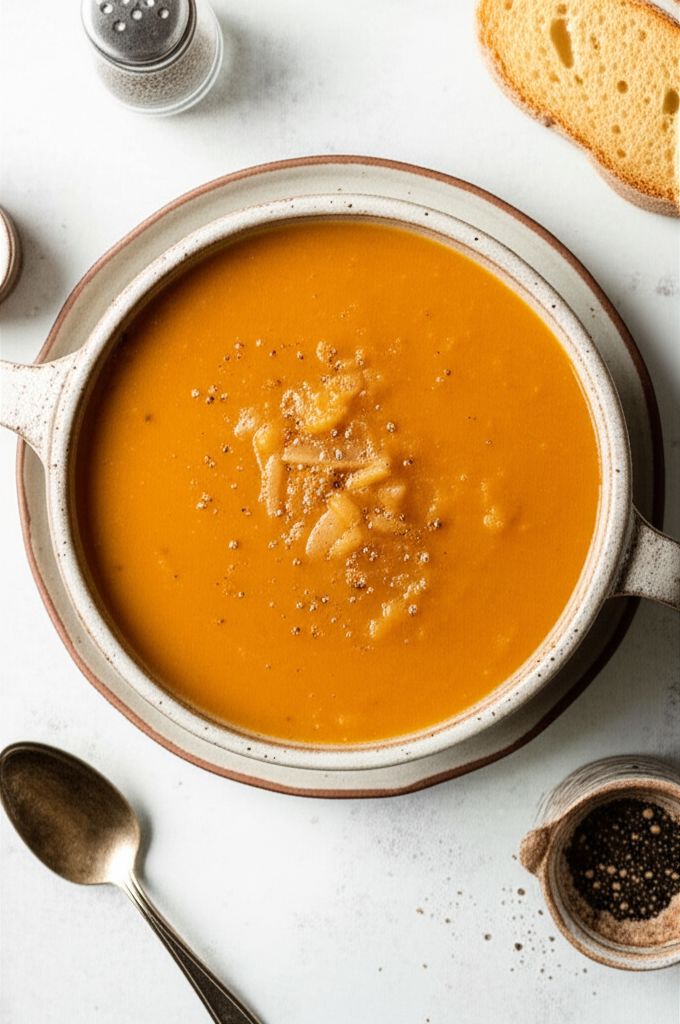 Sweet Potato and Brandy Soup