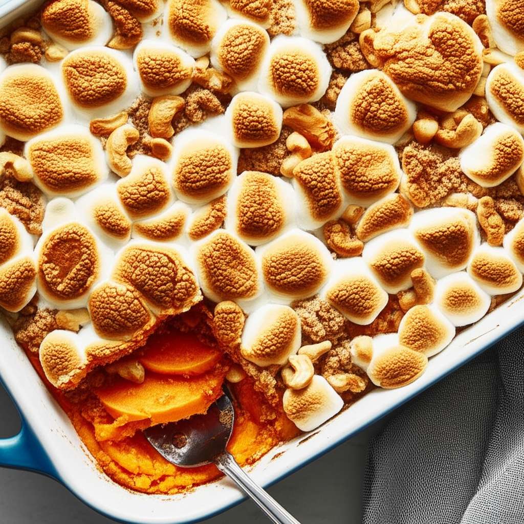 Sweet Potato-Cashew Bake