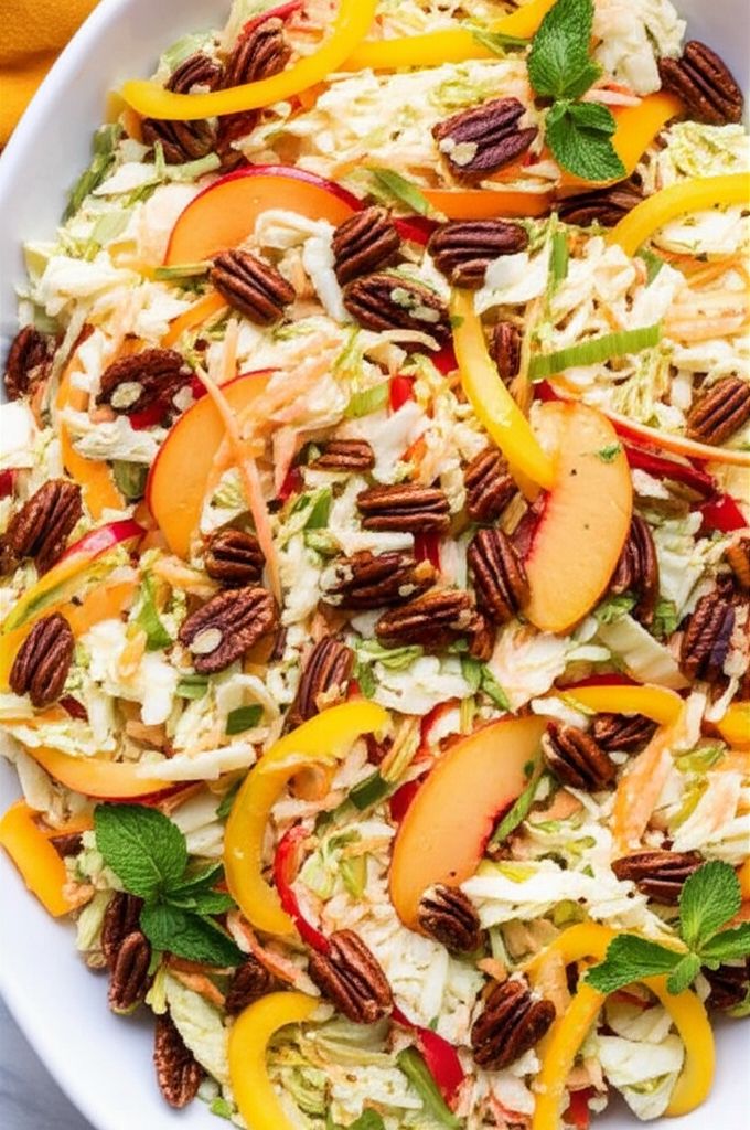 Thornehedge Peach Slaw