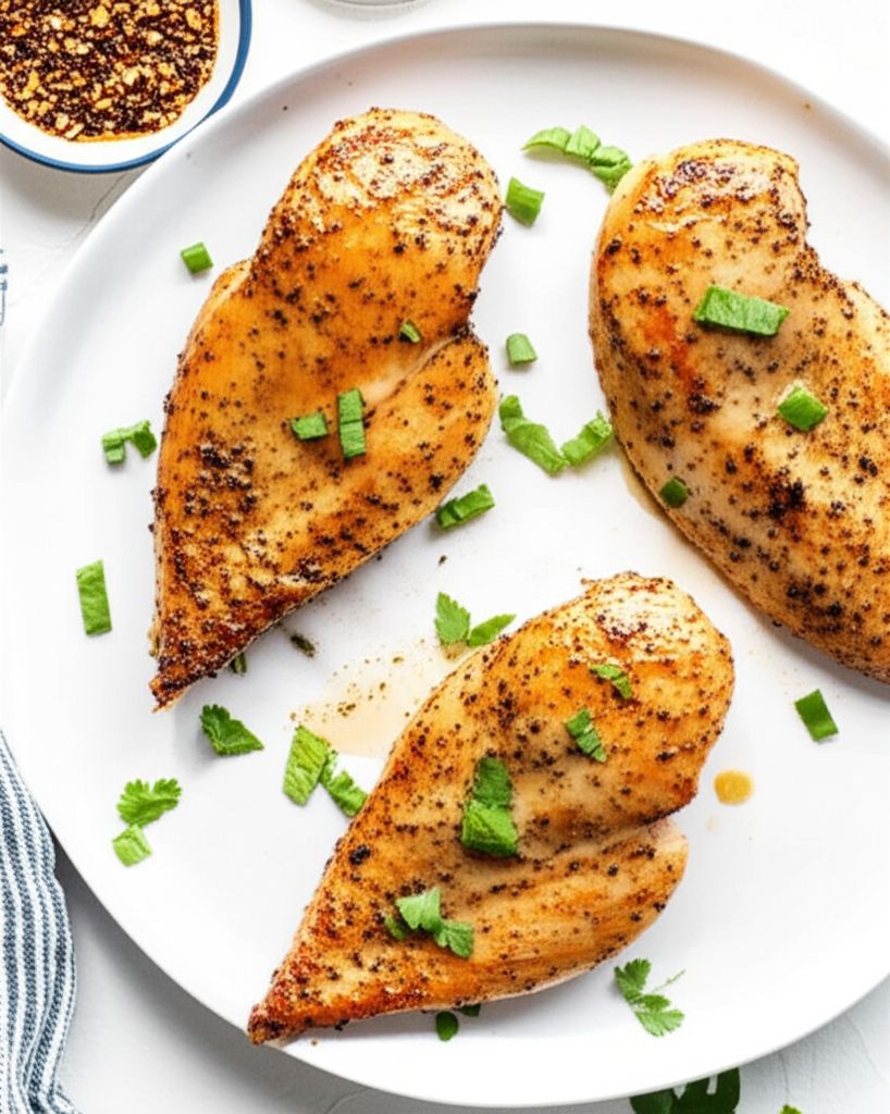 Three-Ingredient Baked Chicken Breasts