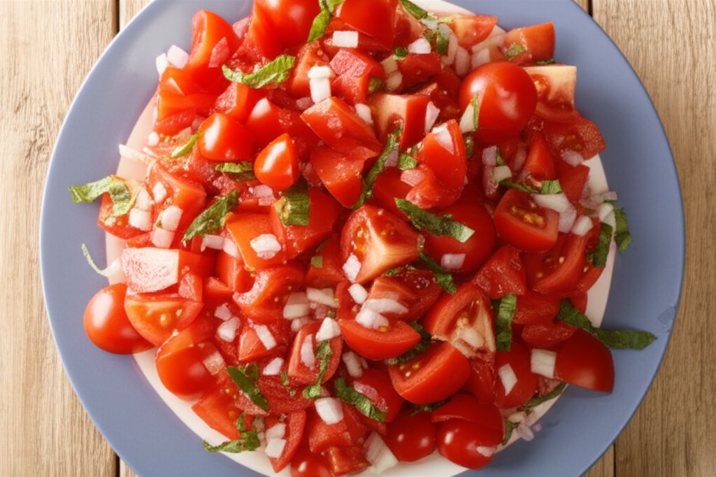 Tomato Cucumber Salad