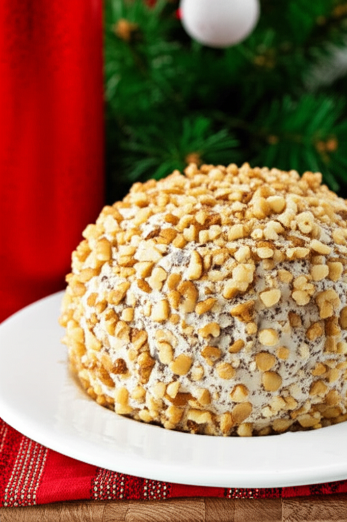 Traditional Christmas Cheese Ball
