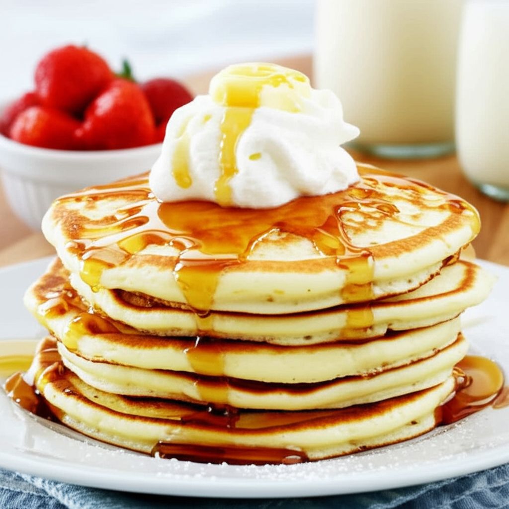 Truck-Stop Buttermilk Pancakes