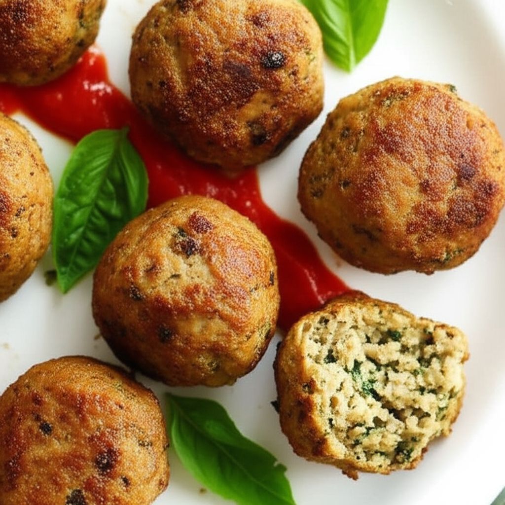 Turkey Pesto Meatballs