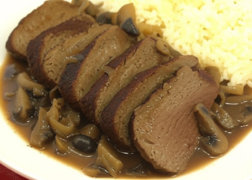 Venison with Sherry-Mushroom Sauce