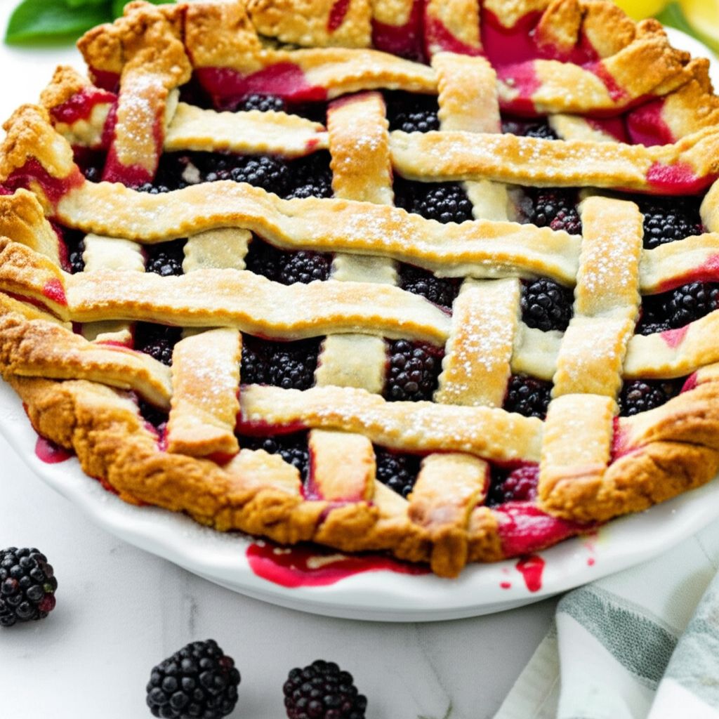 Wild Blackberry Pie