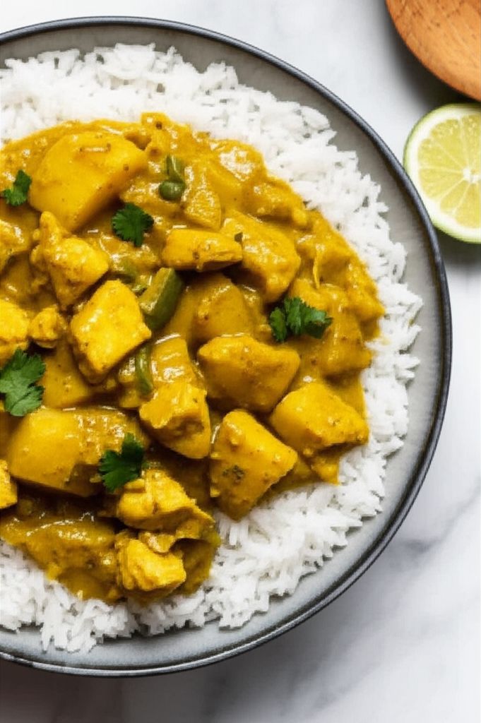 Yellow Chicken Curry with Coconut Milk